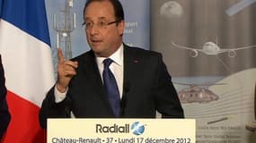 "Plutôt que de blâmer, je veux saluer ceux qui acceptent de payer leurs impôts en France" a déclaré François Hollande