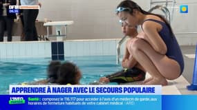 Calvados: apprendre à nager avec le Secours populaire