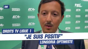 OM : "Je reste positif sur les droits TV de la L1" assure Longoria