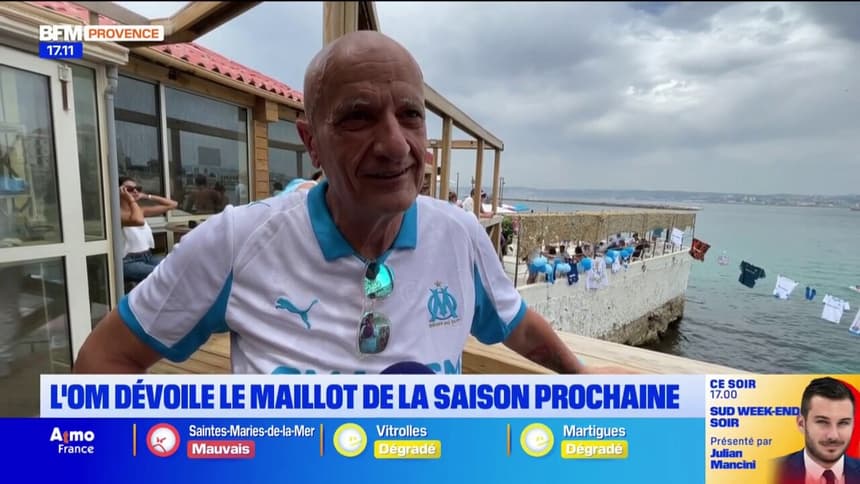 Maillot Olympique De Marseille N. Simon – équipement Match (taille L, Occasion)