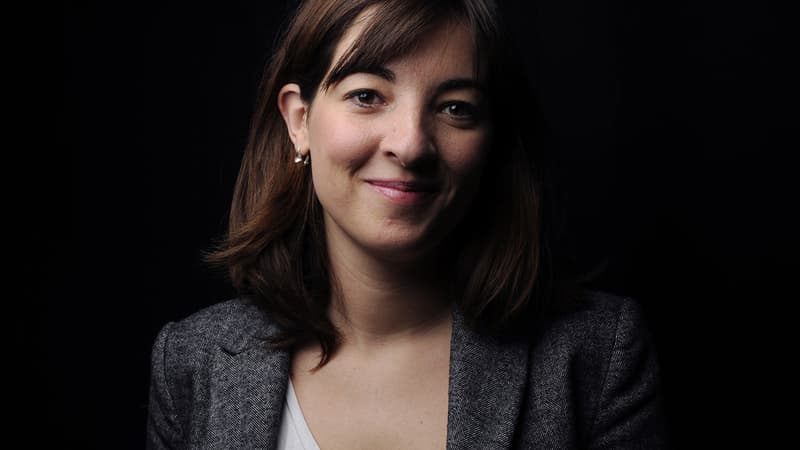 Laurianne Deniaud en 2012, alors qu'elle était présidente du MJS.