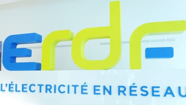 La couleur du nouveau logo s'inspire de celle du compteur électrique "Linky" progressivement déployé par l'entreprise auprès des Français.