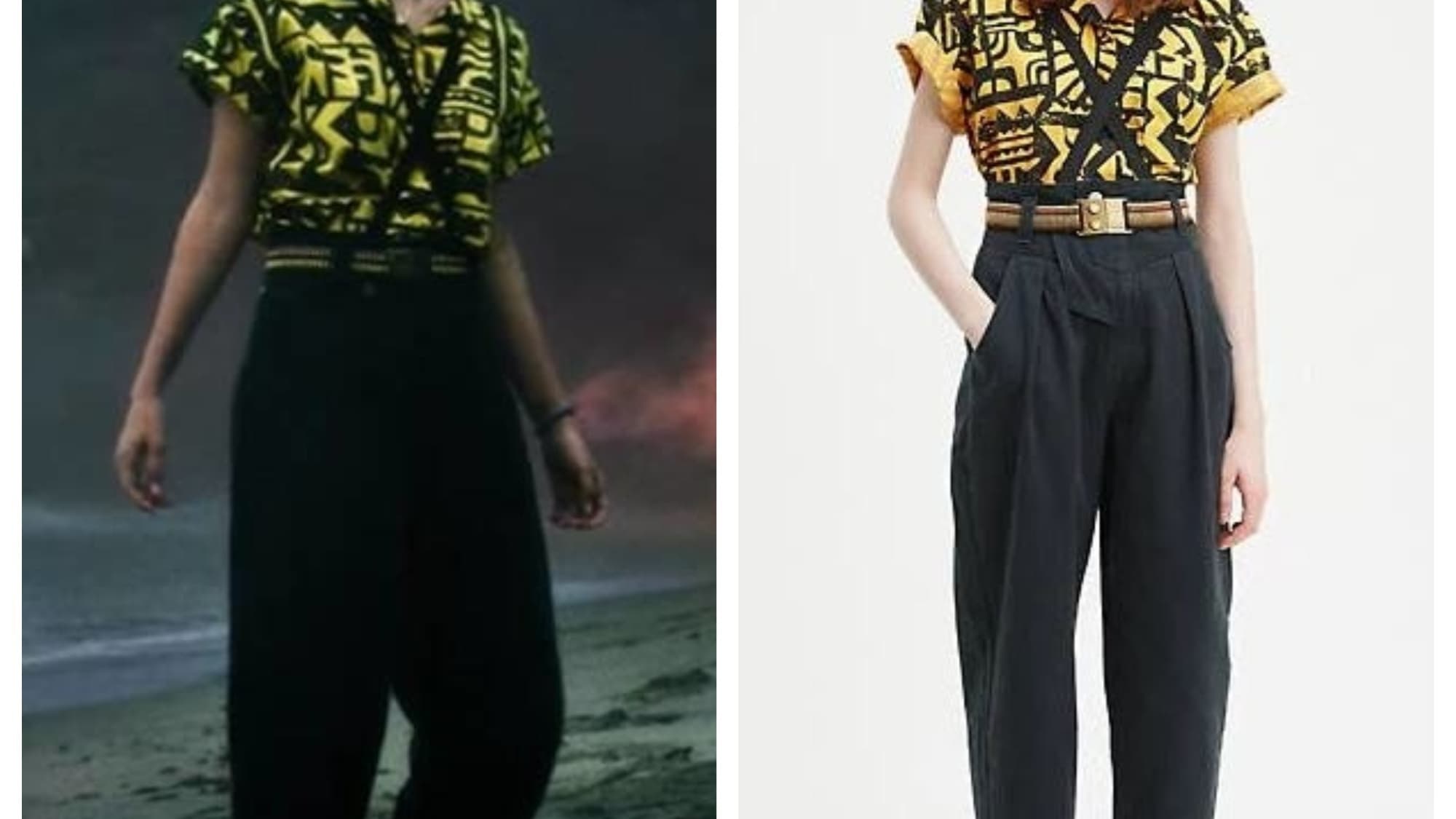 Eleven dans Stranger Things / La collection Levi's x Stranger Things