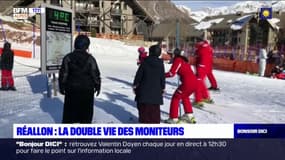 Réallon: la double vie des moniteurs de ski