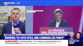 Fabien Roussel (PCF): "Je souhaite un grand débat avec [Emmanuel Macron]"