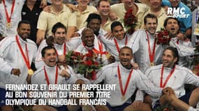 Fernandez et Girault se rappellent au bon souvenir du premier titre olympique du handball français