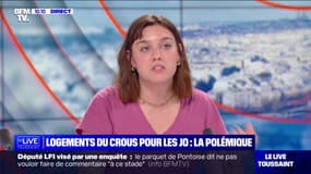 Éléonore Schmitt, porte-parole de l'Union Étudiante: "Les étudiants continuent à vivre l'été (...) il faut leur garantir de pouvoir avoir un toit"