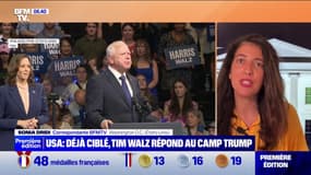 Présidentielle américaine: Tim Walz, le colistier de Kamala Harris, déjà critiqué par le camp Trump