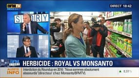 Ségolène Royal veut interdire la vente libre du Roundup de Monsanto aux particuliers 