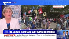 La gauche manifeste contre Michel Barnier - 07/09
