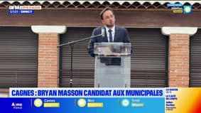 Cagnes-sur-Mer : Bryan Masson, député RN, officiellement candidat aux municipales