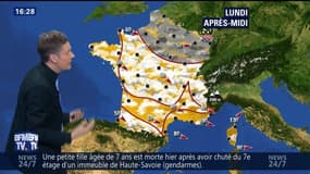 La météo pour ce lundi 24 juillet 2017