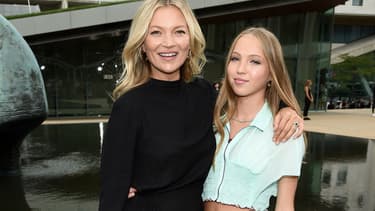 Kate Moss et Lila Grace Moss-Hack en septembre 2019