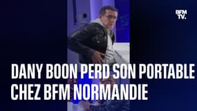 Dany Boon perd son portable sur le plateau de BFM Normandie (et finit par le retrouver)