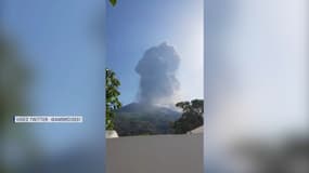 Les images stupéfiantes de la violente éruption du volcan Stromboli en Sicile