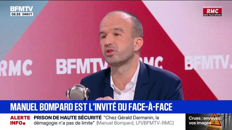 "Ça n'a rien à voir avec la DZ Mafia": Manuel Bompard revient sur la polémique à propos de Sébastien Delogu et Rima Hassan