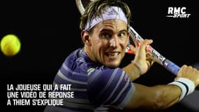 "Beaucoup ignore ce qu'il y a en dehors du Top 100" : la joueuse qui a répondu à Thiem s'explique 