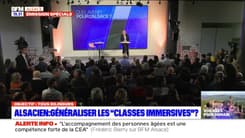 Alsace: Frédéric Bierry évoque la gestion des lycées de la région