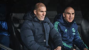 Zinédine Zidane et David Bettoni