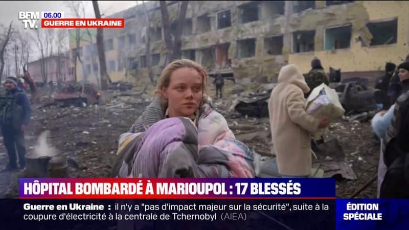 Guerre en Ukraine: le chaos à Marioupol après le bombardement d'un hôpital pédiatrique