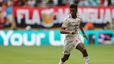 Kingsley Coman lors du match Bayern-Flamengo (4-2, Coupe du monde des clubs), le 29 juin 2025