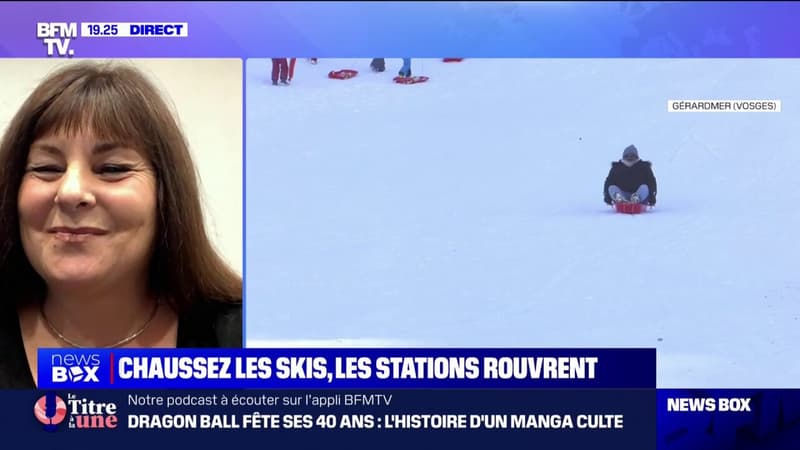 Réouverture des domaines skiables: 