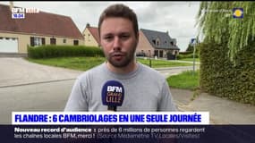 Flandre: six cambriolages en une seule journée