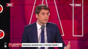 Gabriel Attal : "Gérard Larcher fait du sous-Mélenchon"