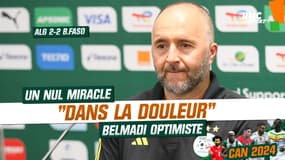 CAN2023 : Algérie 2-2 Burkina Faso, "On a obtenu nos succès dans la douleur" veut croire Belmadi 