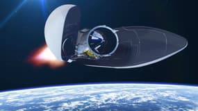 Image 3D du satellite Aeolus