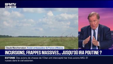 Avions russes en Estonie: pour Claude Blanchemaison, ancien ambassadeur de France à Moscou, "Poutine veut tester l'OTAN" 