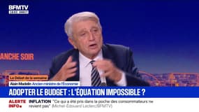 Budget: "On a le sentiment que l'avenir est bouché", déplore Alain Madelin, ancien ministre de l'Économie
