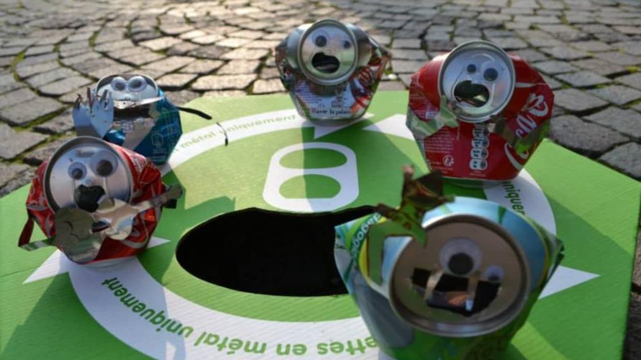 Broyeur De Canettes Électrique - Presse Canettes Aluminium Murale 30-400g - Recyclage Écologique