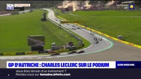 Le monégasque Charles Leclerc deuxième à la course sprint du Grand Prix d'Autriche