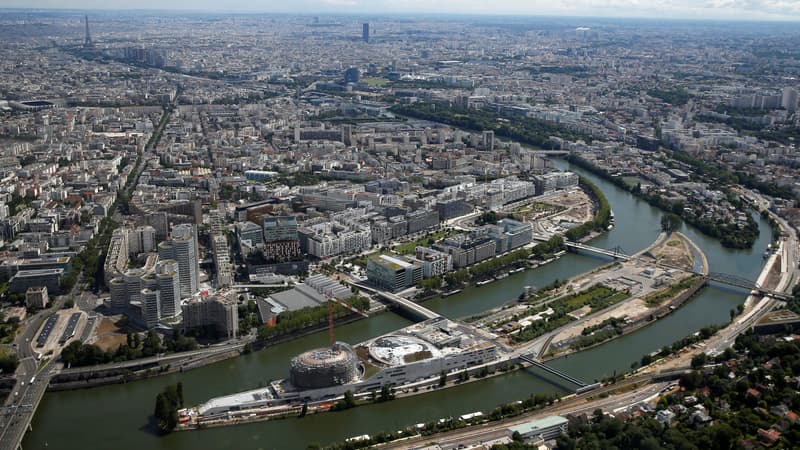 Vue de Boulogne-Billancourt.