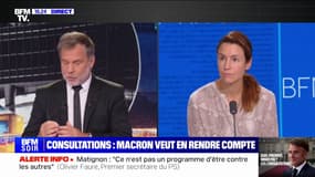 Emmanuel Macron a fait savoir qu'il comptait rendre des compte aux Français des résultats des consultations 
