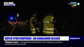 Charbonnières-les-Bains: un gendarme blessé après un refus d'obtempérer, l'automobiliste recherché