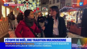 L'étoffe de Noël, une tradition "pour rappeler le passé textile" de Mulhouse