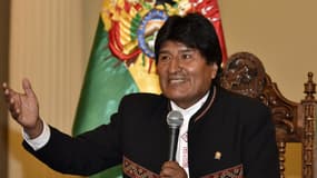 Le président bolivien Evo Morales mi-février