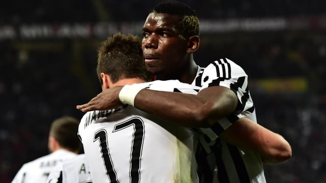 Paul Pogba et Mario Mandzukic