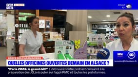Alsace: quelles pharmacies ouvertes malgré la grève jeudi?
