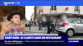 Saint-Ouen: 62 clients dans un restaurant - 10/04