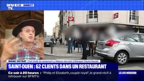 Saint-Ouen: 62 clients dans un restaurant - 10/04