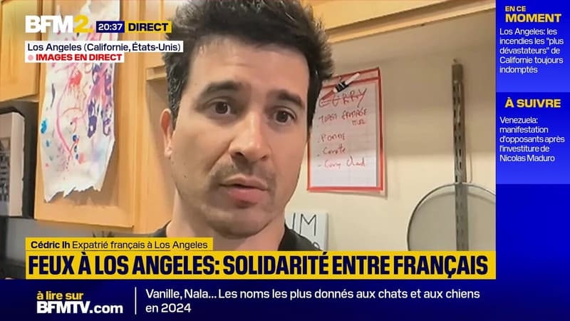 Face aux incendies à Los Angeles, le soutien entre les expatriés français