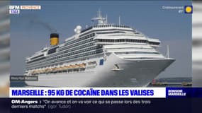 Marseille: 95kg de cocaïne saisis dans des valises, quatre personnes interpellées