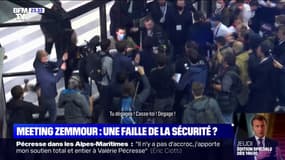Un journaliste de BFMTV violemment jeté au sol par un agent de sécurité du meeting d'Éric Zemmour
