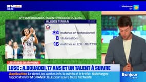 Ligue des champions: Ayyoub Bouaddi titulaire à 17 ans avec le Losc face au Real Madrid