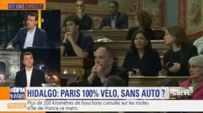 Anne Hidalgo candidate à sa réélection veut une ville "100% vélo": "C'est brutal et agressif", réagit l'Automobile Club