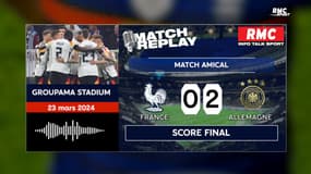 France 0-2 Allemagne: Le goal replay RMC de la défaite des Bleus