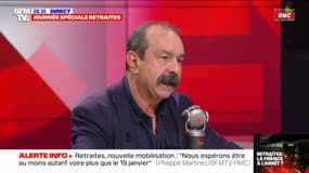 Grève contre la réforme des retraites: "Nous espérons être au moins autant voire plus que le 19 janvier", affirme Philippe Martinez